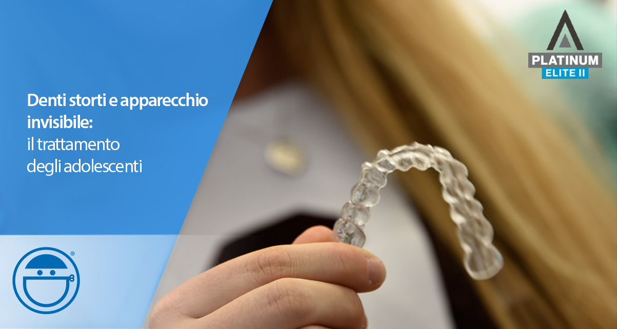 Adolescenti e denti storti: Invisalign Teen